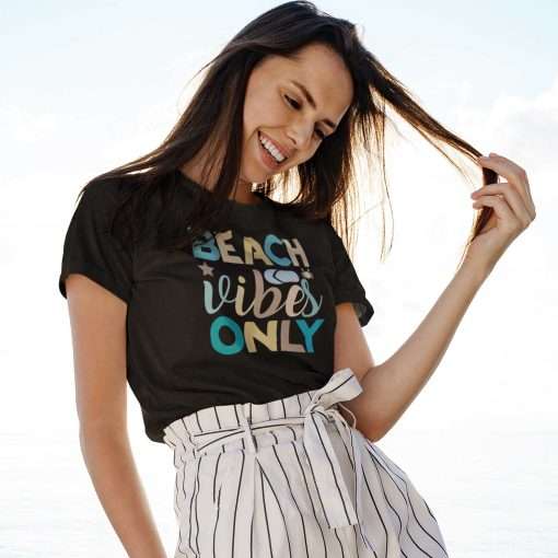 Beach Vibes Only Summer Beach Lover Shirt - Image 9