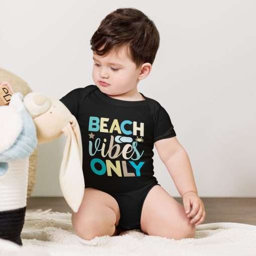 Baby One Piece Onesie Beach Vibes Only - Image 10