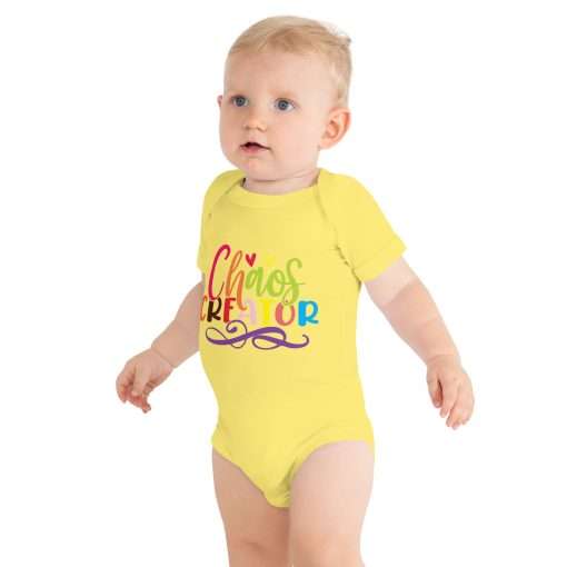 Funny Baby Onesie Chaos Creator - Image 8