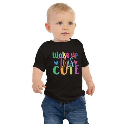 Woke Up This Cute Baby Short Sleeve T-shirt - Image 5