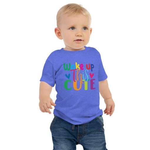 Woke Up This Cute Baby Short Sleeve T-shirt - Image 2