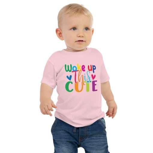 Woke Up This Cute Baby Short Sleeve T-shirt - Image 3