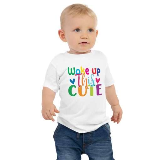 Woke Up This Cute Baby Short Sleeve T-shirt - Image 4