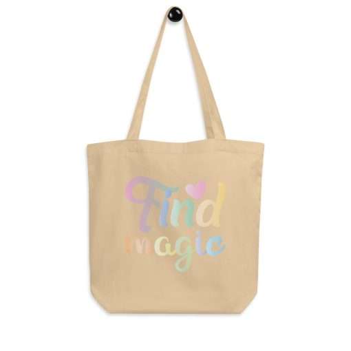 Eco-Friendly Organic Cotton Tote Bag Find Magic - Image 5