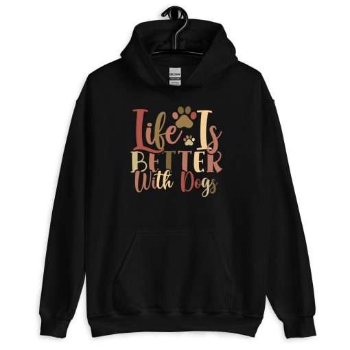 Life Is Better With Dogs Heavy Blend Hoodie - Image 8