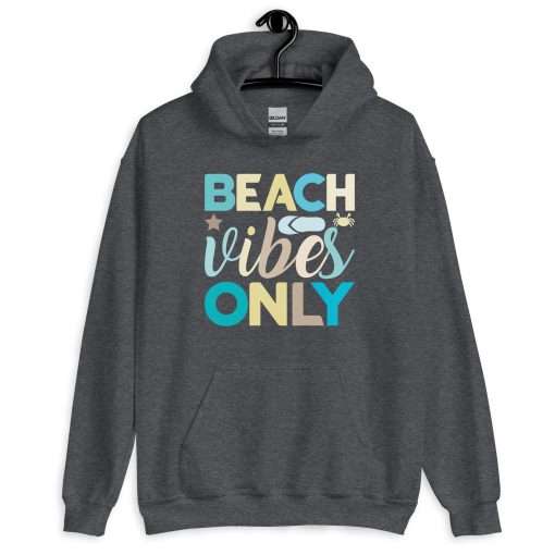 Unisex Heavy Blend Hoodie Beach Vibes Only - Image 2