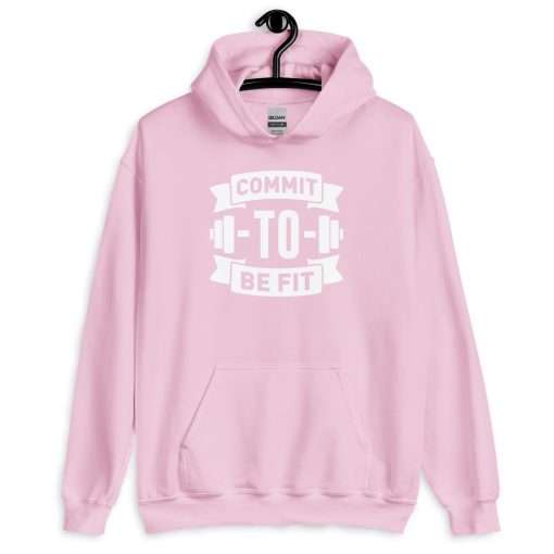 Unisex Heavy Blend Hoodie Commit To Be Fit - Image 7