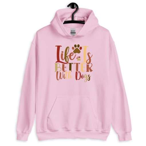 Life Is Better With Dogs Heavy Blend Hoodie - Image 6