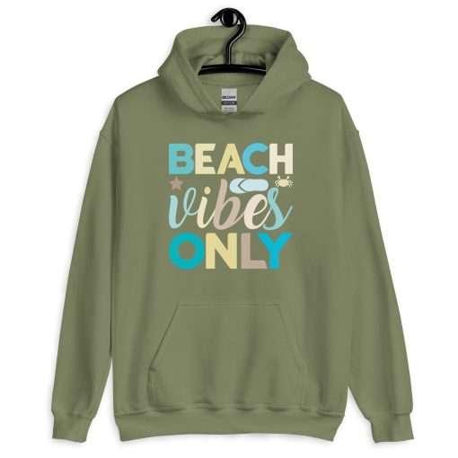 Unisex Heavy Blend Hoodie Beach Vibes Only - Image 4