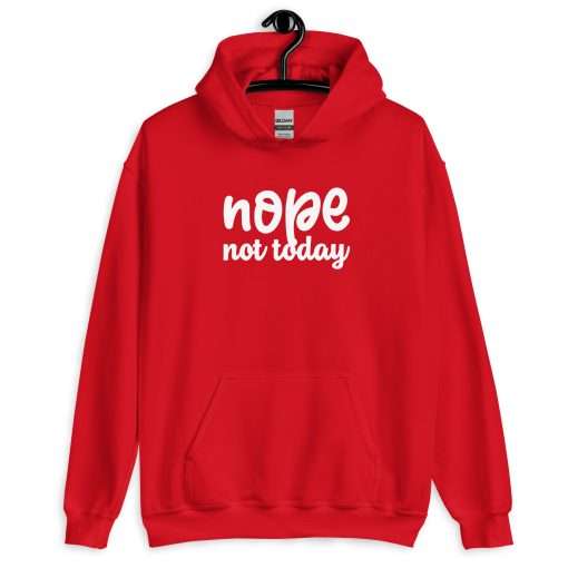 Nope Not Today Unisex Heavy Blend Hoodie - Image 3