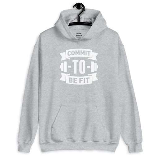 Unisex Heavy Blend Hoodie Commit To Be Fit - Image 6