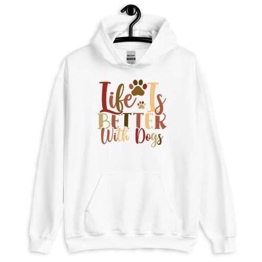 Life Is Better With Dogs Heavy Blend Hoodie