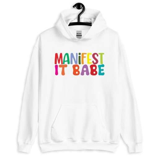 Unisex Heavy Blend Hoodie Manifest It Babe