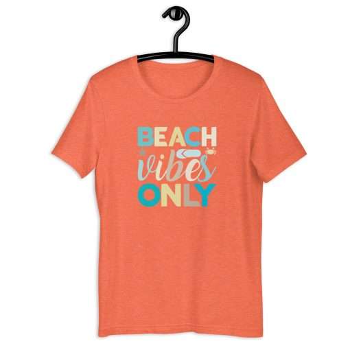 Beach Vibes Only Summer Beach Lover Shirt - Image 3