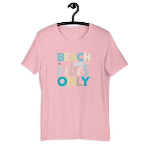 Beach Vibes Only Summer Beach Lover Shirt - Image 4