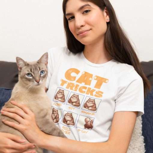 Funny Cat Tricks Hilarious T-Shirt - Image 11