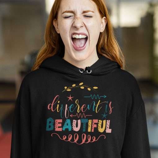 Different Is Beautiful Hoodie - Image 9