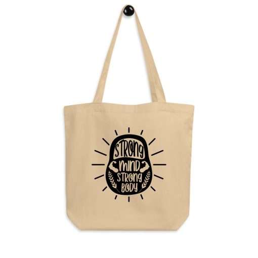 Strong Mind Strong Body Fitness Tote Bag