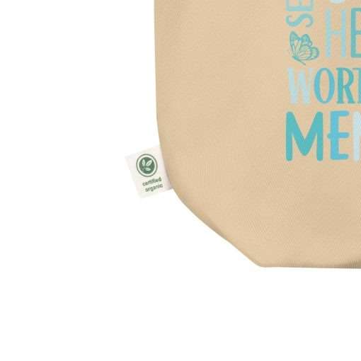 Mindful Mental Health Cloud Words Eco Tote Bag - Image 4