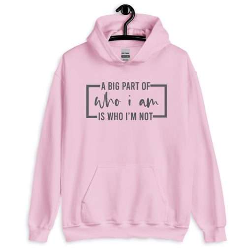 A Big Part of Who I Am Is Who I'm Not Deep Thinkers Hoodie - Image 8