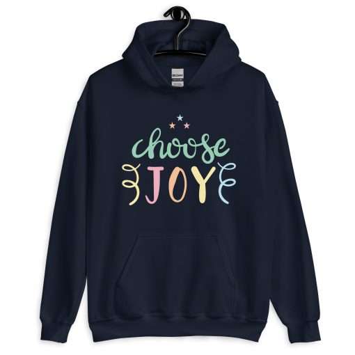 Positive Thinking Hoodie Choose Joy - Image 2