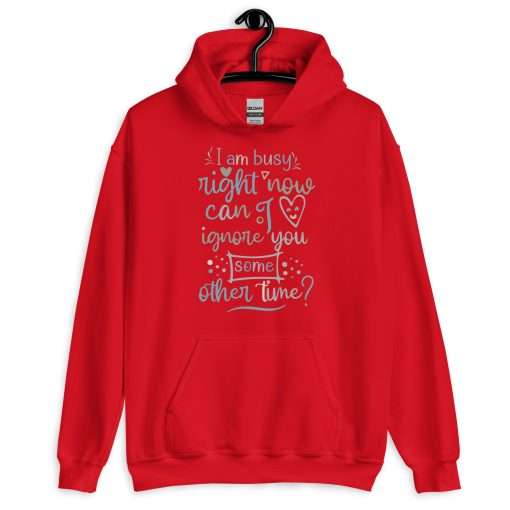 Can I Ignore You Some Other Time Sassy Stylish Hoodie - Image 5