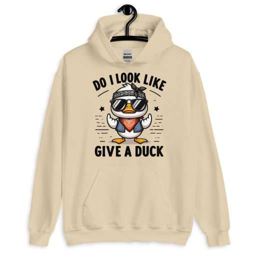 Do I Look Like Give a Duck Hoodie - Image 8