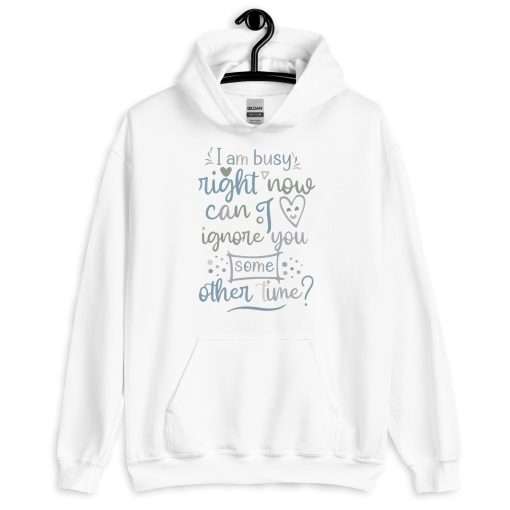 Can I Ignore You Some Other Time Sassy Stylish Hoodie - Image 10