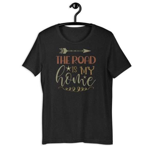 The Road Is My Home Wanderlust T-Shirt - Image 2