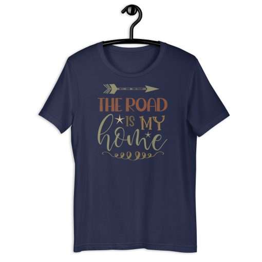 The Road Is My Home Wanderlust T-Shirt - Image 3