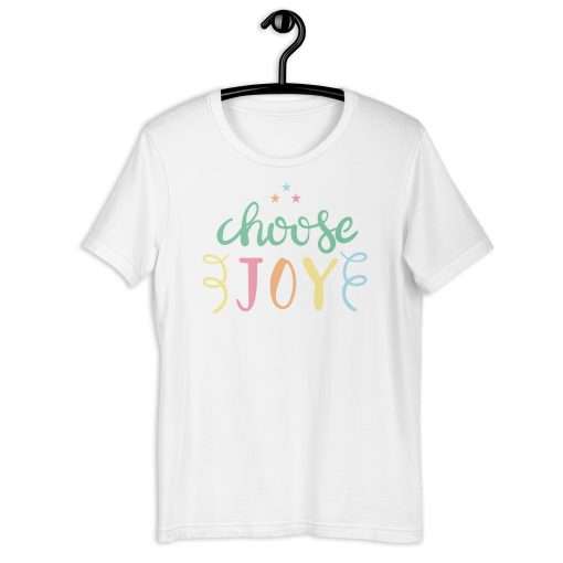 Choose Joy Unisex Soft Comfortable Inspirational Tee