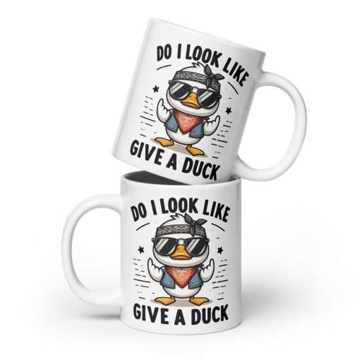 Do I Look Like I Give a Duck Mug